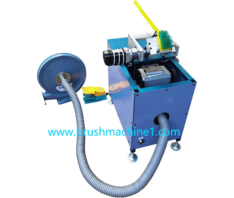 hockey brush trimming machine, trimming hockeytype toilet brushes