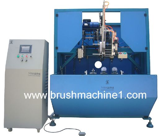 5-Axis 3-head toilet brush making machine WXD-5A3H02