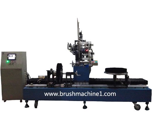Dualpurpose Machine For Making Roller Brushes & Disk Brushes WXD-3A2H06