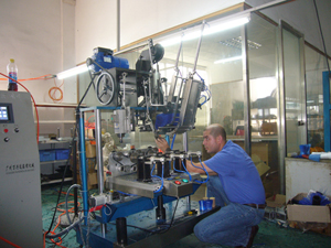 Daniel is checking the spare parts.jpg