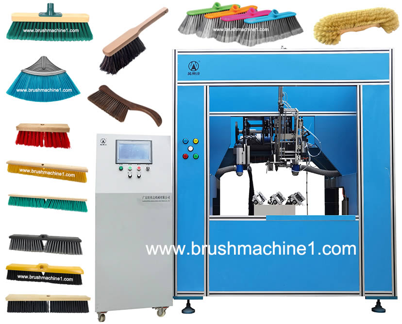 5-Axis 3-Head Household Cleaning Brush Making Machine WXD-5A3H01.jpg