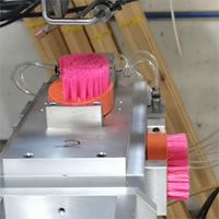 clothes washing brush making machine