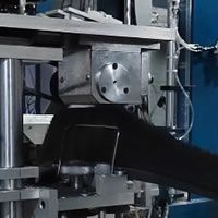 Coiled Brush Trimming Macine