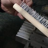 wire brush making machine