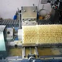 roller brush trimming machine